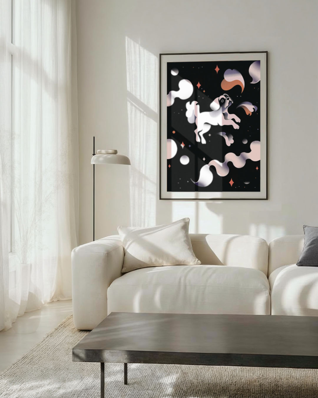 Plakat: Psia Galaktyka