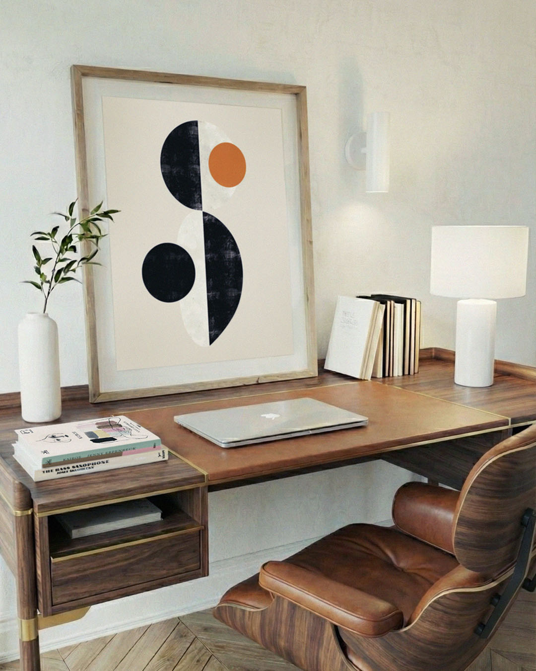 Plakat: Geometryczna abstrakcja