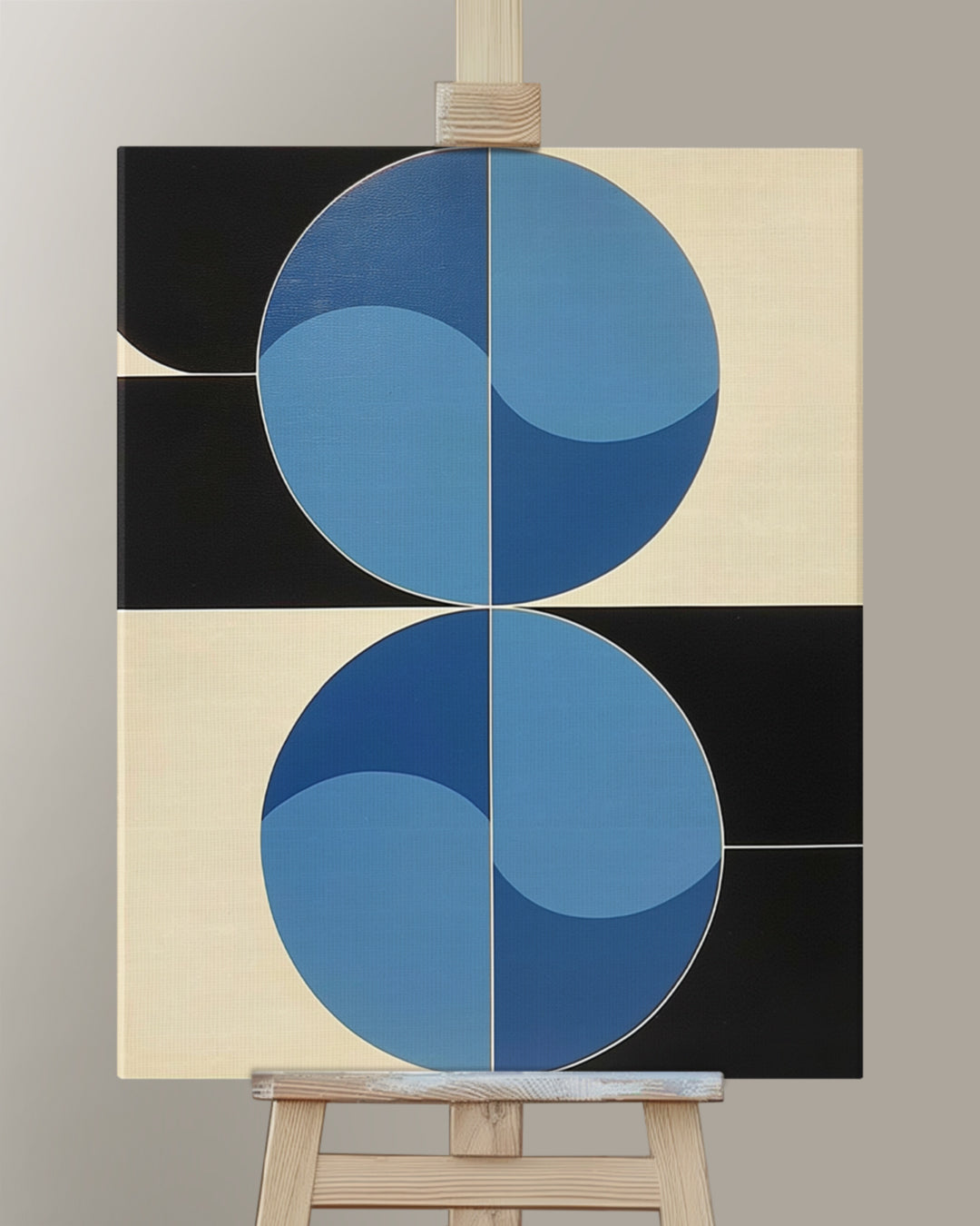 Unikatowy obraz: Geometryncza abstrakcja, 80x100 cm