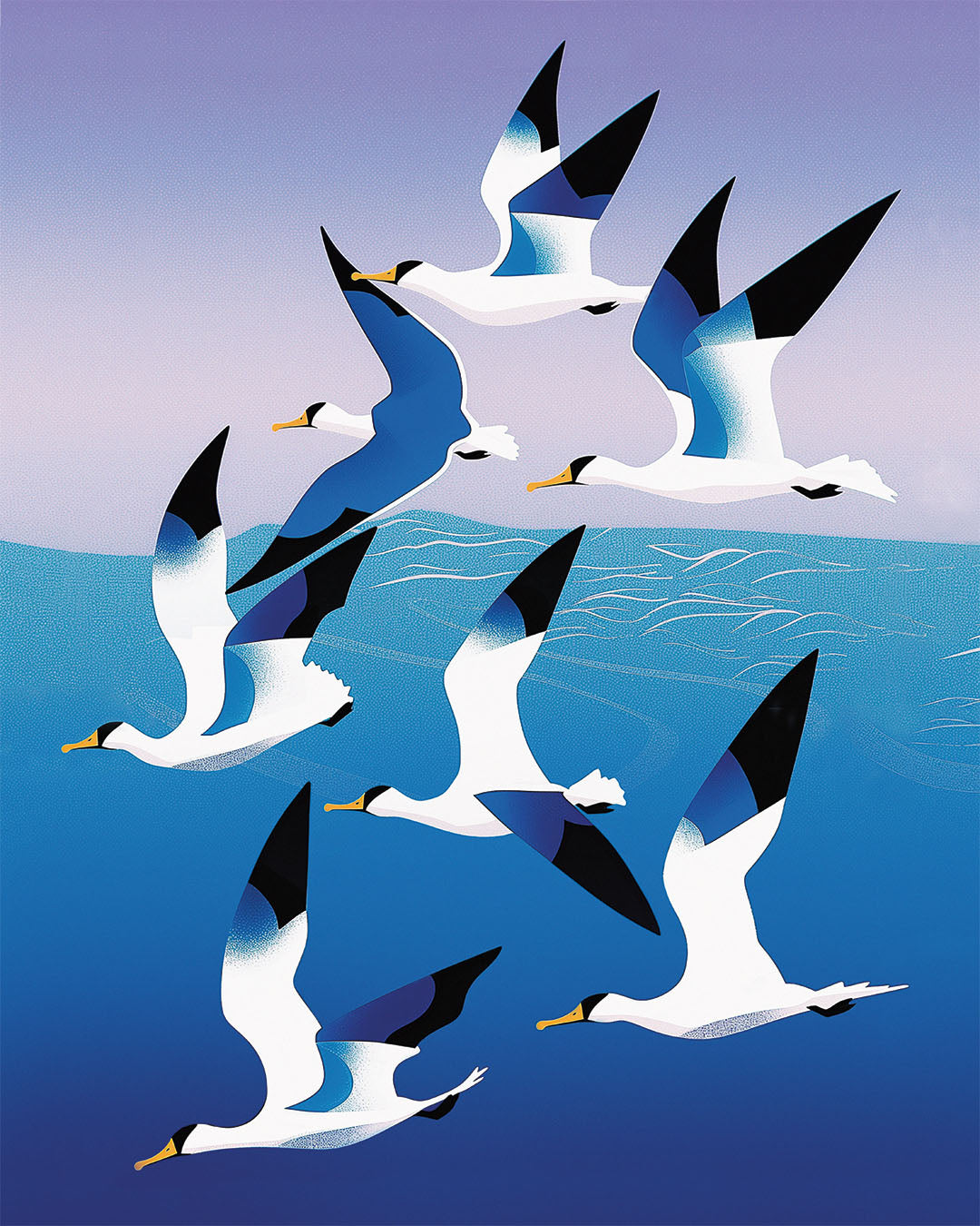 Plakat: Mewy nad Bałtykiem