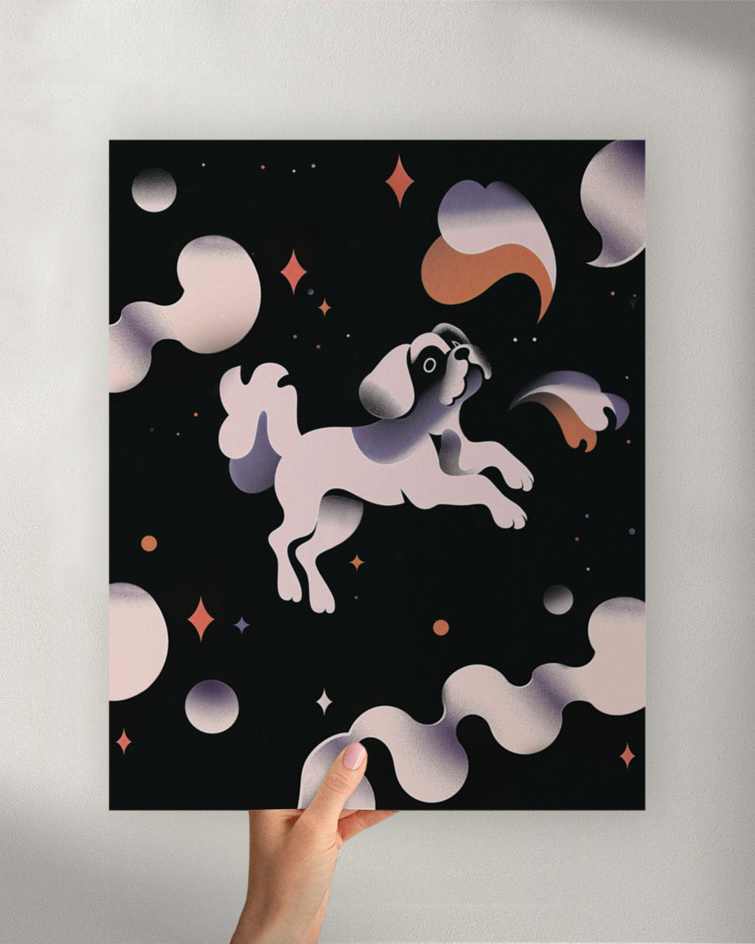 Plakat: Psia Galaktyka