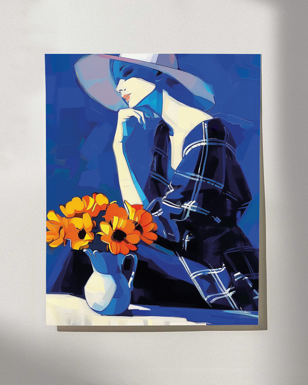 Plakat: Romantyczne wspomnienia i kwiaty