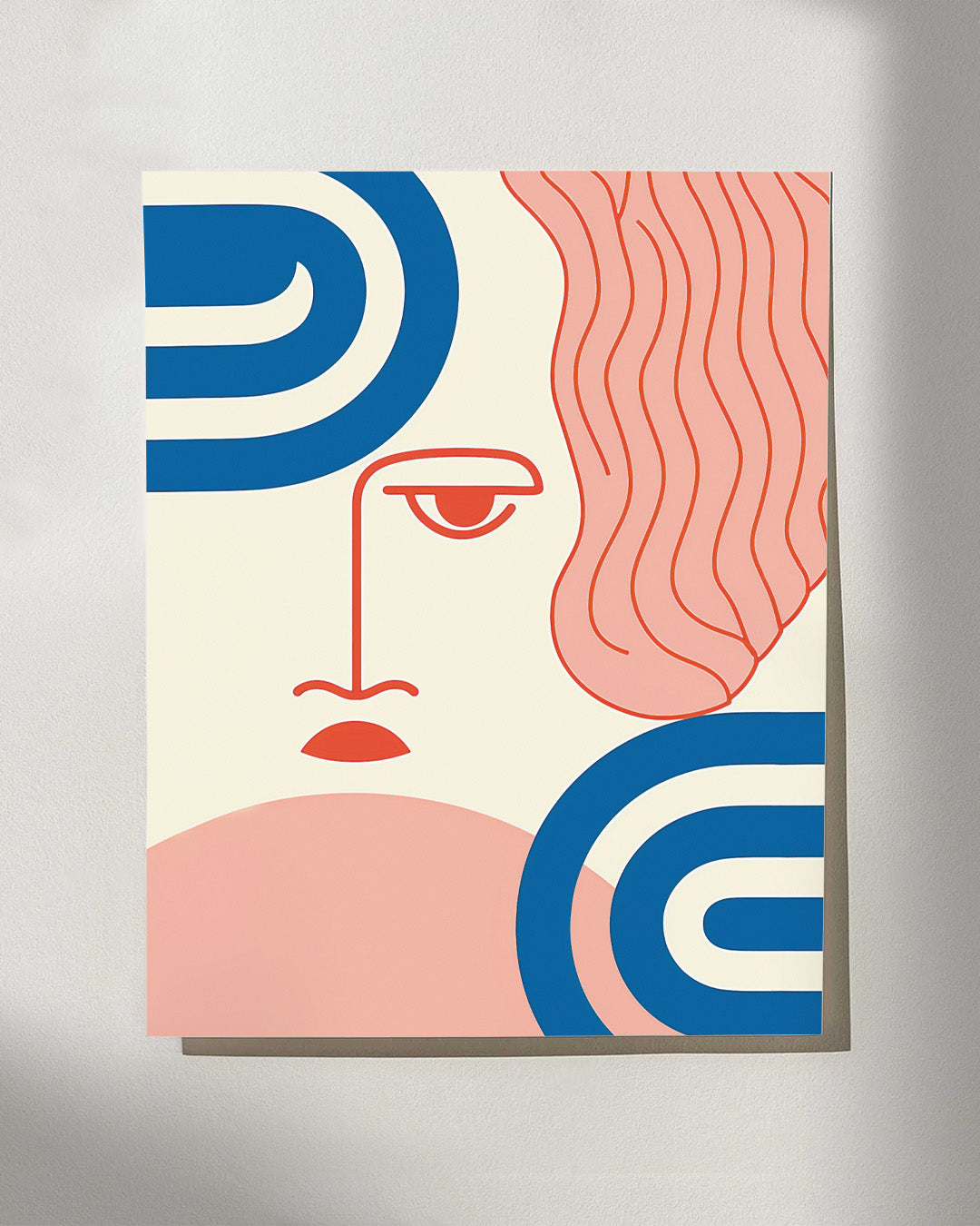 Plakat: Abstrakcyjne spojrzenie
