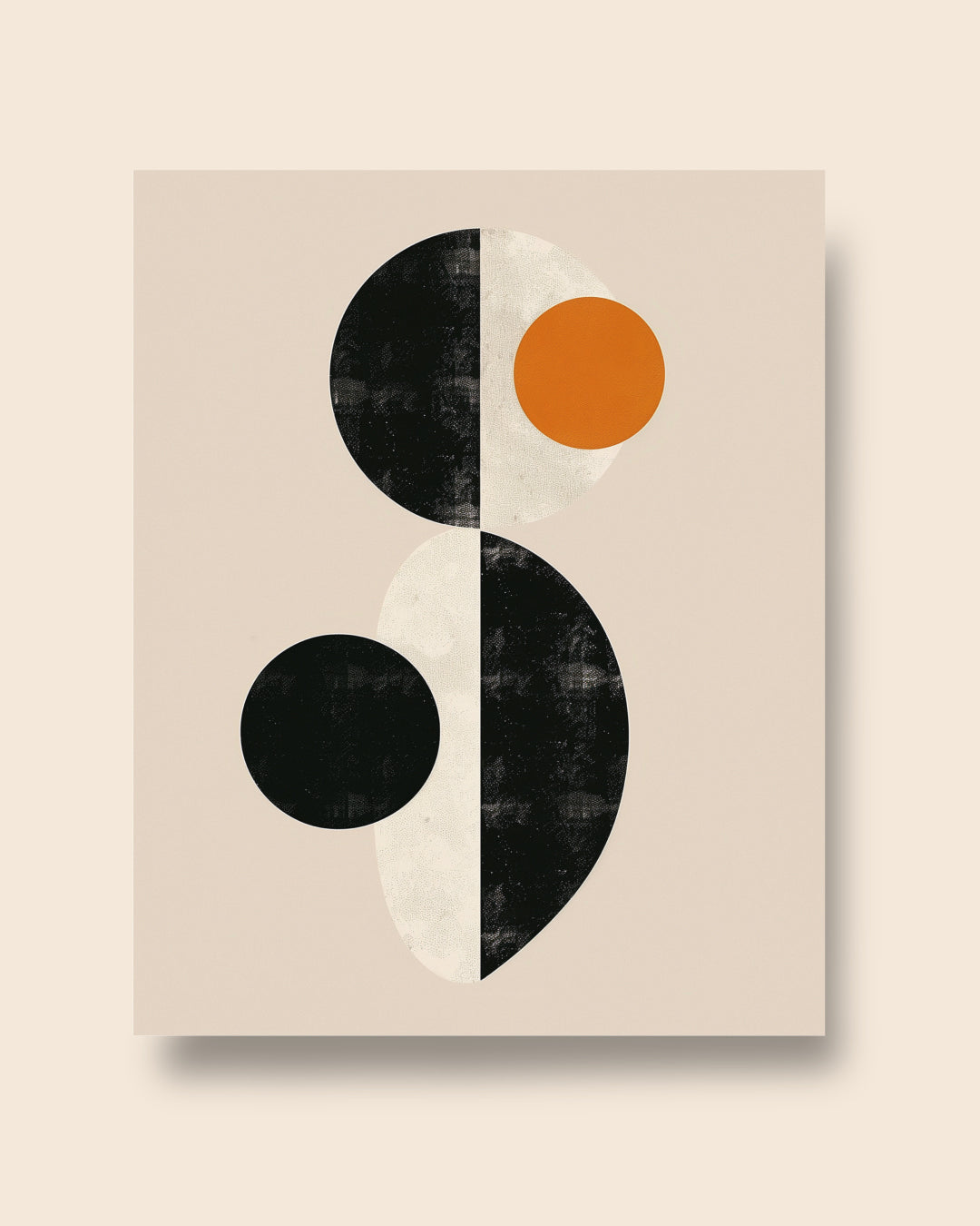 Plakat: Geometryczna abstrakcja