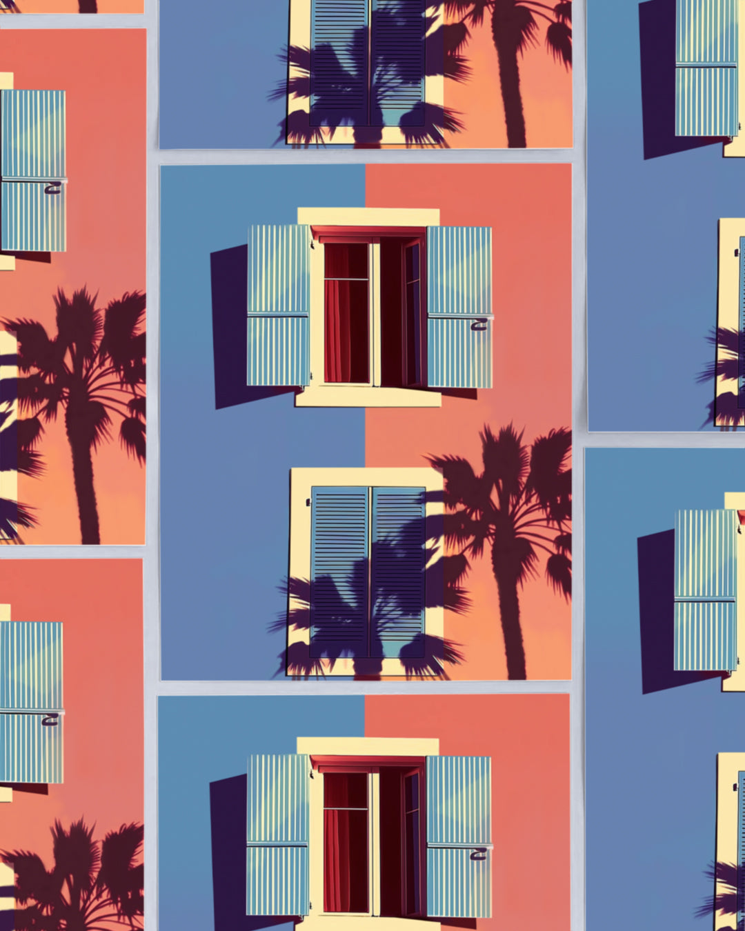 Plakat: Śródziemnomorskie lato