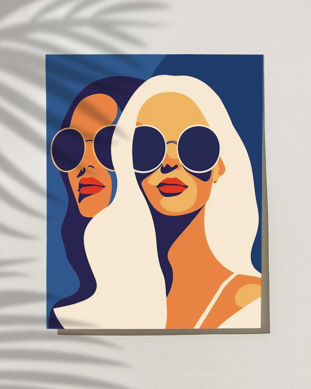 Plakat: Portret przyjaciółek