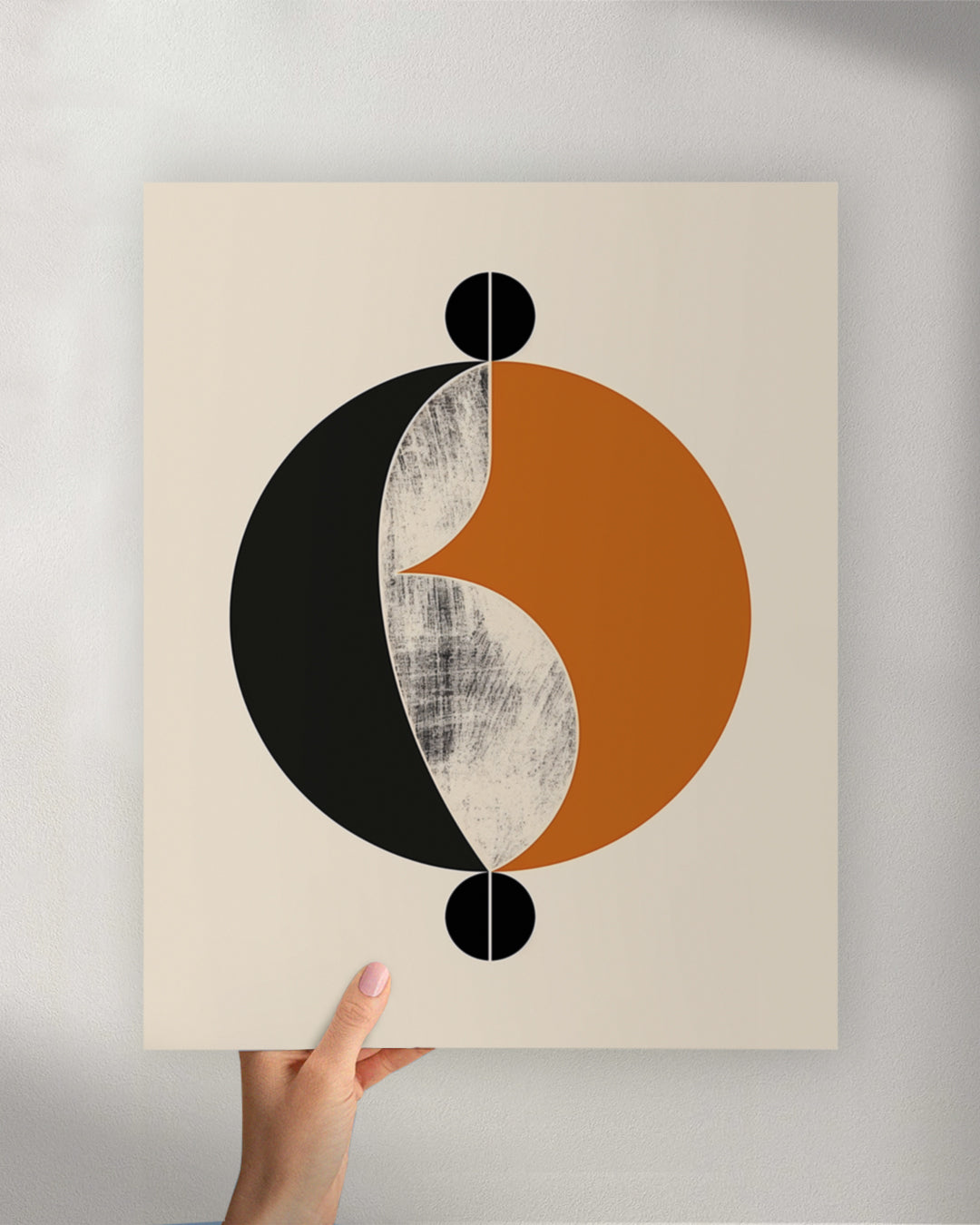 Plakat: Geometryczna abstrakcja
